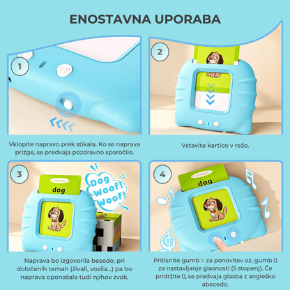 Kiddio™ set za interaktivno učenje angleščine